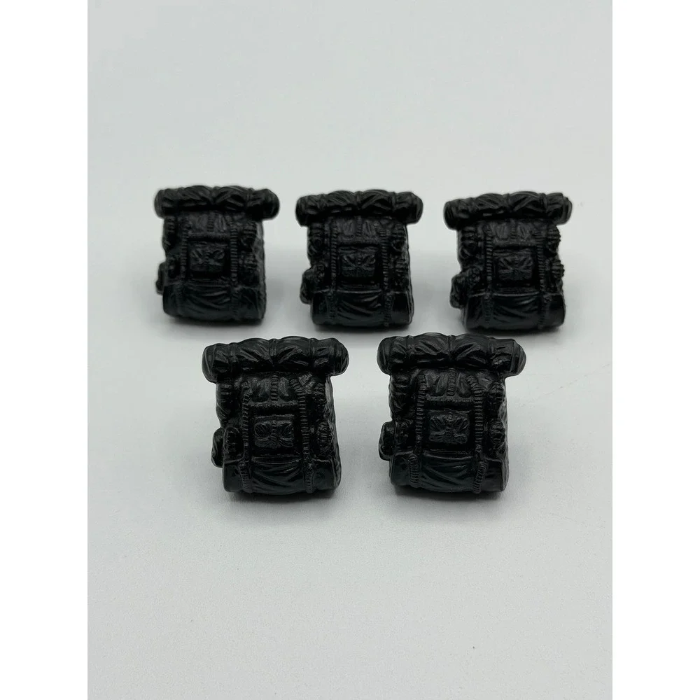 GI Joe Crimson Shadow Guard Backpack Lot x5 Black 2005 TRU Exclusive Accessory
